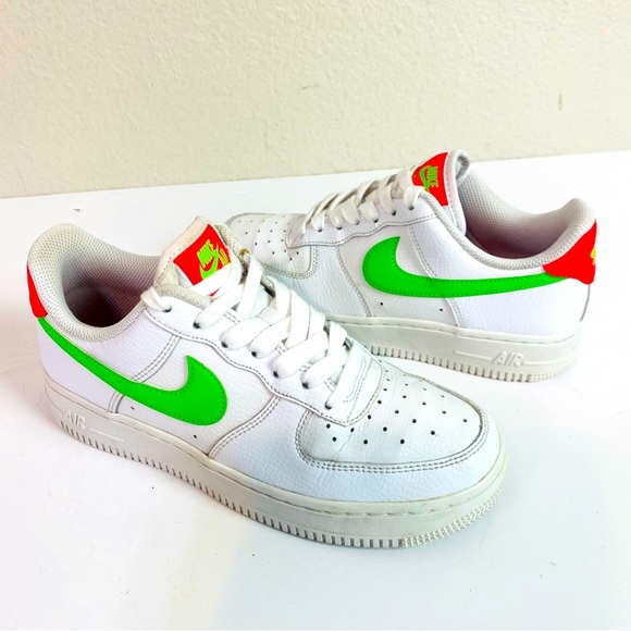 Nike Air Force 1 Low Watermelon Sneakers Size 7 - Picture 1 of 6